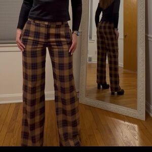 Zara Plaid Pants